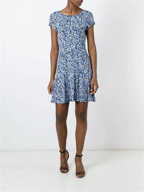 michael kors blue floral dress|Michael Kors dresses on sale.